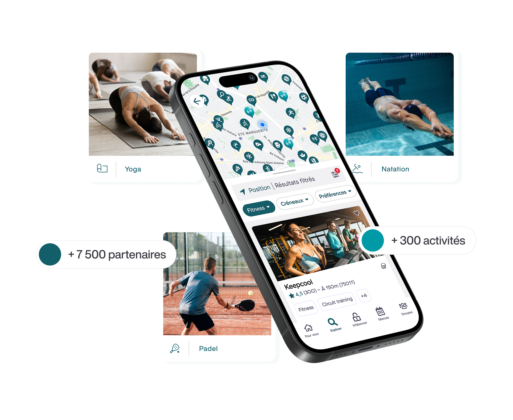 Application Wellpass — +300 activités et +6 000 partenaires